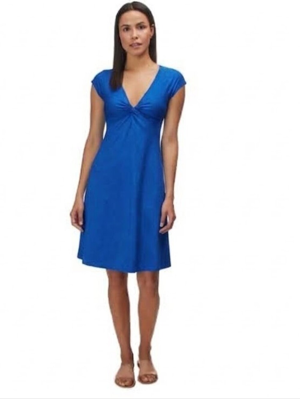 Patagonia Royal Blue Seabrook Bandha Midi Dress
